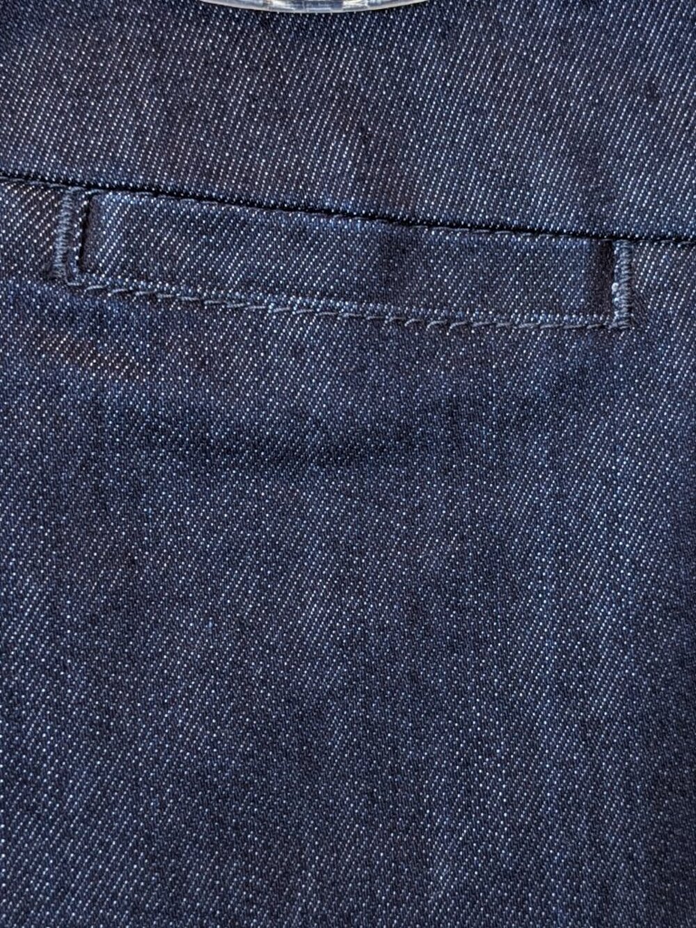 Coldwater Creek Stretch Denim Skirt - Picture 2 of 8